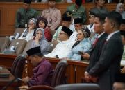 Wakil Ketau DPRD Kota Jambi Hadiri Rapat Paripurna Hut Provinsi Jambi ke 67