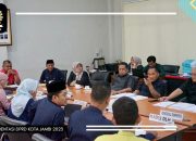 DPRD Kota Jambi Gelar Rapat Pembentukan Perda