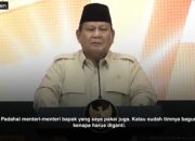 Prabowo Puji Menteri Era Jokowi, Kalau Timnya Bagus Pakai Terus Asal Kuat