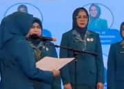 Ketua TP PKK Propinsi Jambi Hesnidar Haris Melantik Zulva Fadhil Sebagai Ketua TP PKK Kabupaten Batang Hari Periode 2025-2030