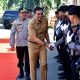 Bupati Batanghari Mhd Fadhil Arief, menghadiri Kunjungan Kerja Kapolda Jambi Irjen Pol. Krisno H.Siregar di Mako Polres Batanghari
