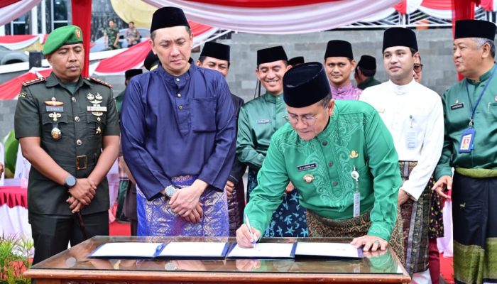 Walikota Maulana Pimpin Upacara HUT Pemkot, Tegaskan Semangat Kolaborasi Pembangunan