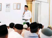 Mhd.Fadhil Arief Bersama Keluarga Melaksanakan Sholat Idul Adha di Masjid Miftahul Huda Kelurahan Rengas Condong