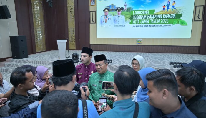 Wali Kota Jambi Maulana Resmi Launching Program Kampung Bahagia, Dorong Pemberdayaan Masyarakat dari Tingkat RT