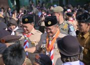 Pemkot Jambi Gelar Apel Serentak Pramuka, Tegaskan Tolak Narkoba, Geng Motor, dan Judi Online