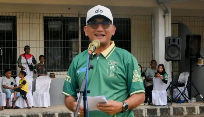 H. Hurmin Buka Liga Askab PSSI Sarolangun Ke-IV Tahun 2025 Sekaligus Perebutan Piala Kapolres Cup Pertama