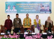Wakil Bupati Gerry Trisatwika Membuka Acara Sosialisasi Bimbingan Fisik, Mental, Spiritual,  Bagi Lanjut Usia di Kabupaten Sarolangun