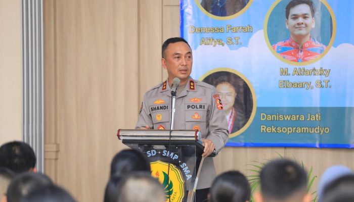 Isi MPLS, Kadiv Humas Polri Irjen Sandi Nugroho Ajak Siswa SMA Hindari Judi Online