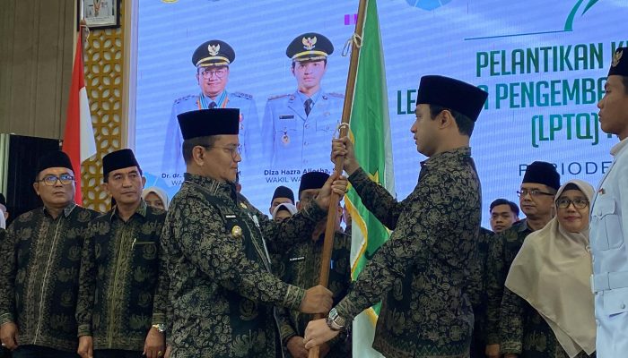Wakil Wali Kota Jambi, Diza Hazra Aljosha, S.E., M.A Menjabat Ketua Umum pengurus Lembaga Pengembangan Tilawatil Qur’an (LPTQ) Kota Jambi periode 2025-2030