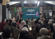 Bupati dan Wakil Bupati Batang Hari hadiri kenal Pamit kepala kejaksaan negeri Batang Hari di ruang kaca serambi rumah dinas