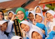 Bunda Paud Zulfa Fadhil Menghadiri Hari Anak Nasional di SDN. 13 Muara Bulian