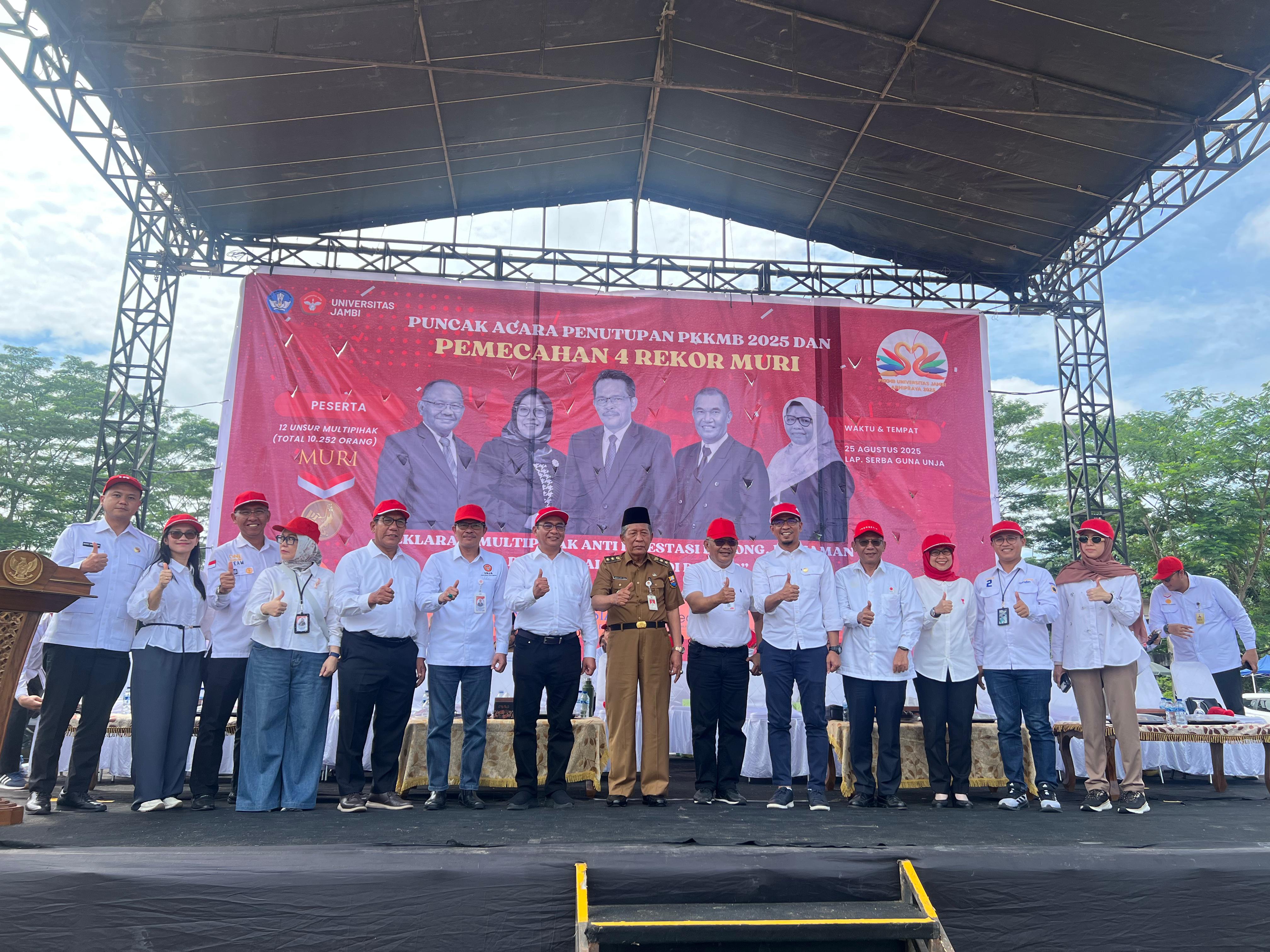 Otoritas Jasa Keuangan Provinsi Jambi (OJK Jambi) berhasil memecahkan 4 Rekor Muri