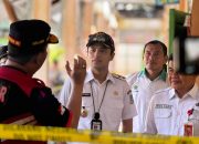 Wakil Wali Kota Jambi, Diza Hazra Aljosha, Meninjau Langsung SMP Negeri 20 Kota Jambi yang Mengalami Kebakaran