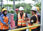 Wali Kota Jambi, Dr. Maulana, meninjau langsung Instalasi Pengolahan Air Limbah di Kelurahan Kasang