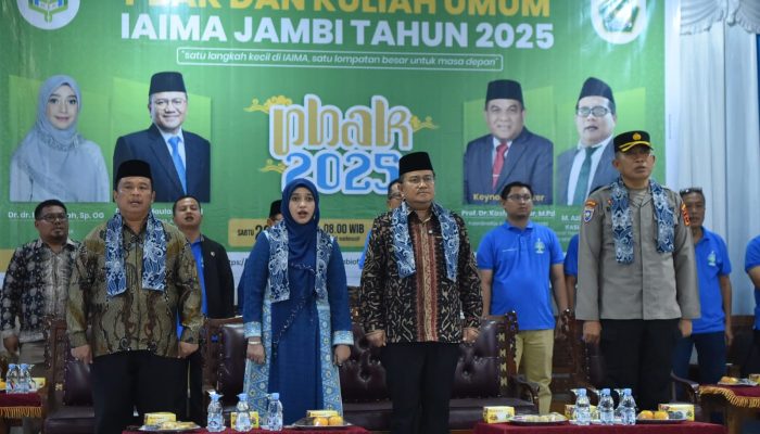 Wali Kota Jambi Dr Maulana, Hadir Memberikan Motivasi Inspiratif Kepada Mahasiswa Baru 