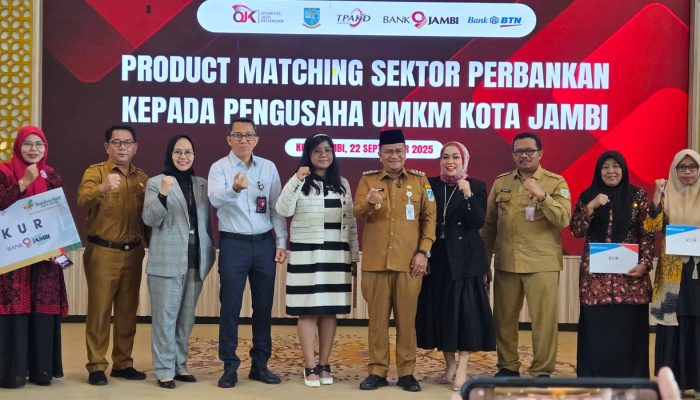Wali Kota Jambi Dr. Maulana Jembatani UMKM dengan Perbankan 