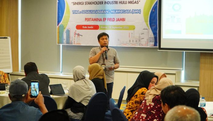 Gelar Sosialisasi BMN PEP Field Jambi Perkuat Pemahaman Masyarakat soal Aset Negara