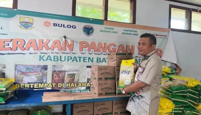 Pemkab Batang Hari Terima Beras SPHP Dan Minyak 
