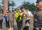 Wali Kota Jambi Dr. Maulana, Memimpin Langsung Apel Pelepasan Satuan Tugas Penanganan Kemacetan Antrean BBM Solar Bersubsidi 
