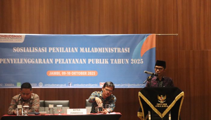 Sosialisasi Penilaian Maladministrasi Penyelenggaraan Pelayanan Publik 2025, Ombudsman Fokus Kepada Penilaian dari Masyarakat