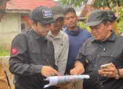 Wali Kota Jambi Bersama Wakil Wali Kota Jambi Melakukan Pengukuran Lahan  Pembangunan Kolam Retensi