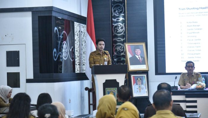 Rapat Evaluasi Bersama (Forkopimda) dipimpin langsung oleh Wali Kota Dr.  Maulana,