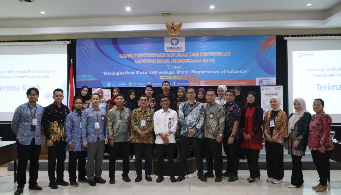 Tingkatkan Kapasitas Asisten Pemeriksaan Laporan, Ombudsman Jambi Adakan Rapat Penyelesaian Laporan dan Penyusunan LHP