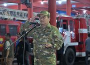 Wali Kota Jambi, Dr. Maulana, Memimpin Apel Satuan Tugas Penindakan Kelompok Kriminal Bermotor 