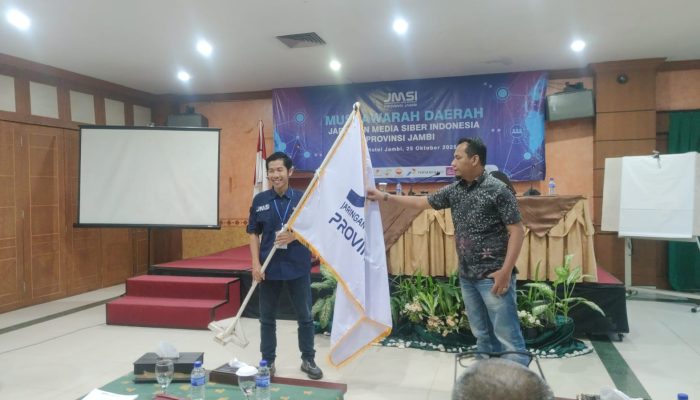 Maskun Sopwan Terpilih Aklamasi Pimpin JMSI Jambi Periode 2025–2030