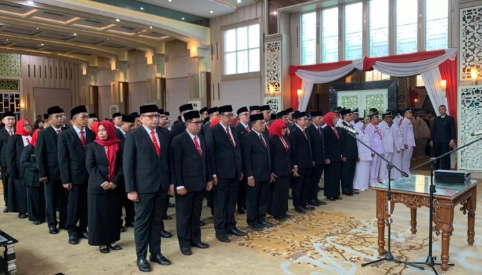 Wali Kota Jambi Dr. Maulana Resmi Rombak Sembilan Pejabat Eselon II Kota Jambi, Ini daftarnya
