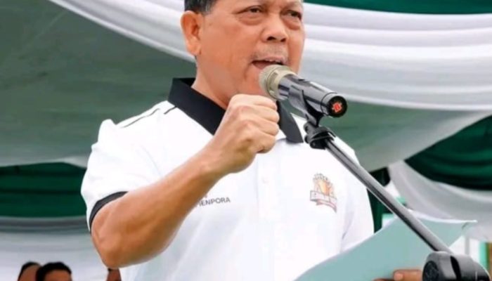 Mewakili Bupati Batang Hari, Pj Sekda Mula P. Rambe, Secara Resmi Membuka Kejuaraan Tarkam Nasional di Alun Alun Muara Bulian