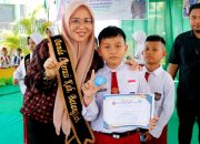 Bunda Zulva Fadhil Menghadiri Acara Pemilihan Duta Baca di SDN 13/1 Muara Bulian