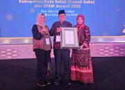 Kota Jambi Kembali Meraih Predikat Swasti Saba Wistara, Kategori Tertinggi dalam KKS, Serta STBM Award tingkat Madya