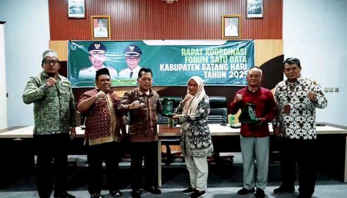 Rapat Koordinasi Forum Satu Data Kabupaten Batang Hari Tahun 2025