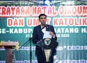 Bupati Batang Hari Mhd. Fadhil Arief Menghadiri Acara Perayaan Natal Tahun 2025