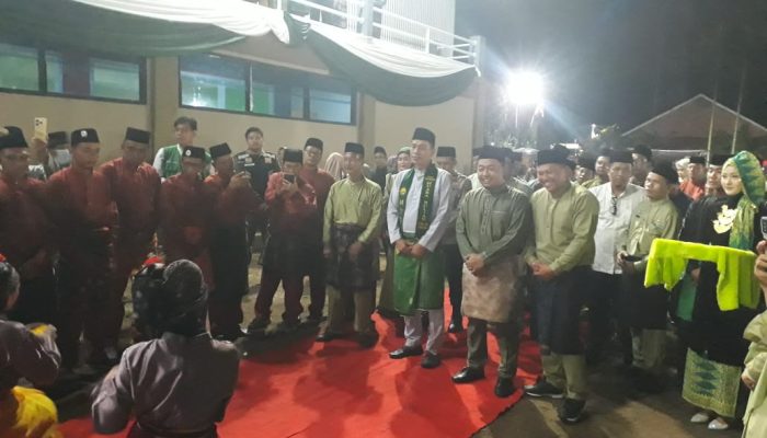 Bupati Bupati Batang Hari Mhd. Fadhil Arief Menghadiri pembukaan MTQ Tingkat Kecamatan Muara Bulian ke 55