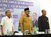 Sekda Provinsi Jambi Buka Rakerprov KONI, Targetkan Kebangkitan Prestasi Olahraga Daerah