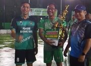 Bupati Mhd Fadhil Arief Ikut Bertanding di Final Voli HUT Batang Hari ke-77