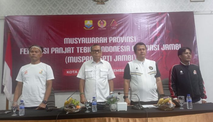 Musprov FPTI Jambi, Momentum Regenerasi Kepemimpinan dan Peningkatan Prestasi