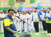 Kejurprov Drum Band 2025 Resmi ditutup pada Minggu malam Oleh Ketua PDBI Provinsi Jambi, Ir. H. Ivan Wirata, ST