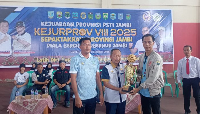 Kejurprov VIII Sepak Takraw Jambi 2025 Resmi Digelar, Cecep : Mentalnya Harus Dunia