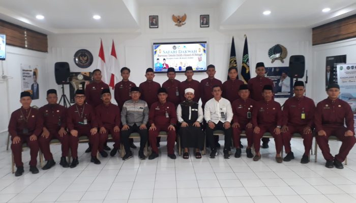 Safari Dakwah Bersama Ustad Habib Ahmad Al Habsyi, di Lapas kelas IIB Muara Bulian