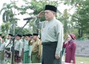 Pemerintah Kabupaten Batang Hari Melaksanakan Upacara HUT Propinsi Jambi ke 69 Tahun 2026 di lapangan Alun-alun Muara Bulian