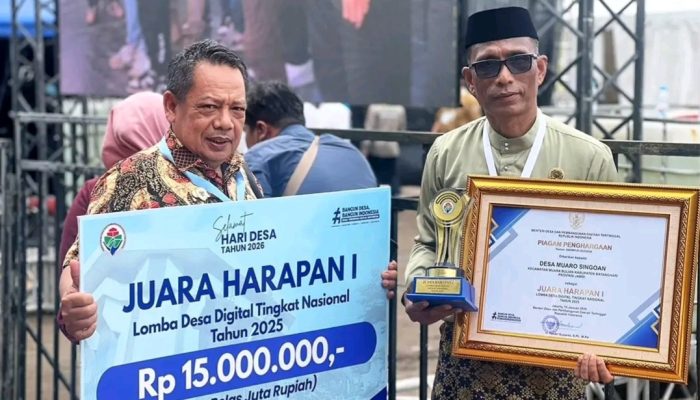 Lomba Bangun Desa Bangun Indonesia : Desa Muaro Singoan, Desa Pertama dalam Penerapan Digitalisasi di Provinsi Jambi
