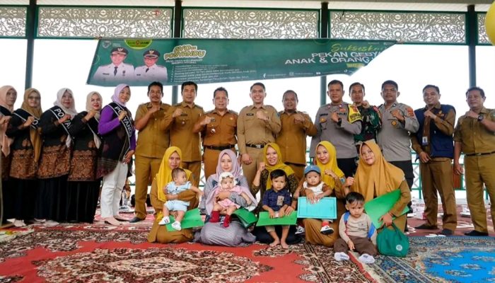 Pekan Gebyar Anak dan Orang Tua Se-kabupaten Batang Hari di Kecamatan Maro Sebo Ilir