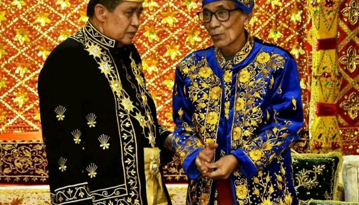 Wakil Bupati H. Bakhtiar Menghadiri Penganugerahan Gelar Adat Melayu Jambi kepada Forkopimda Provinsi Jambi tahun 2026