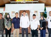 Bupati Mhd. Fadhil Arief Menerima Kunjungan Audiensi dari jajaran Lembaga Kantor Berita Nasional (LKBN) 