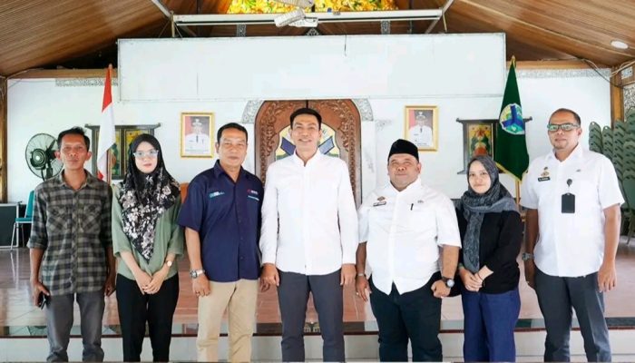 Bupati Mhd. Fadhil Arief Menerima Kunjungan Audiensi dari jajaran Lembaga Kantor Berita Nasional (LKBN) 