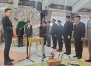 Bupati Batang Hari Mhd. Fadhil Arief, Resmi melantik Empat Pejabat Peraih Nilai Tertinggi dan Pejabat Administrator 