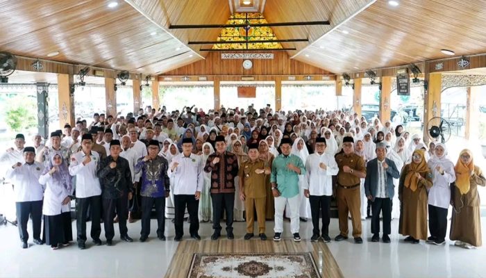 Sekda Mula.P Rambe Hadiri Bimbingan Manasik Haji Kabupaten Batang Hari